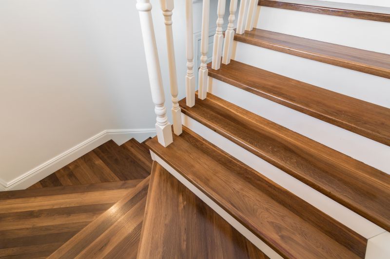 Wooden Stairs Painting