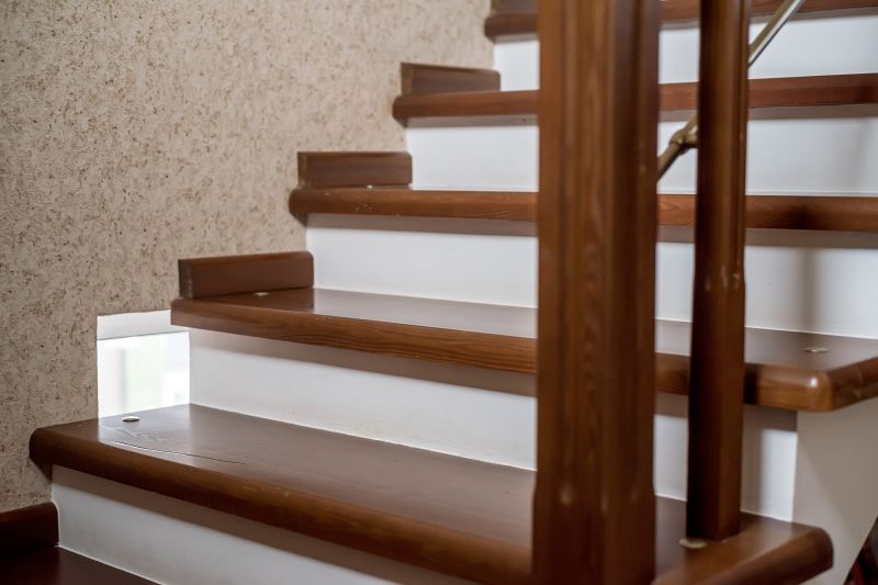 Wooden Stairs Painting